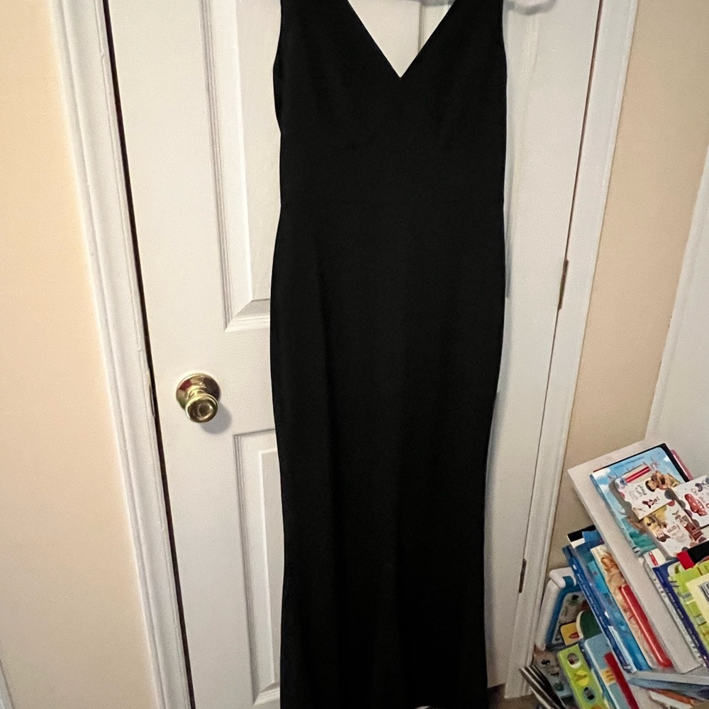 Calvin Klein long black formal